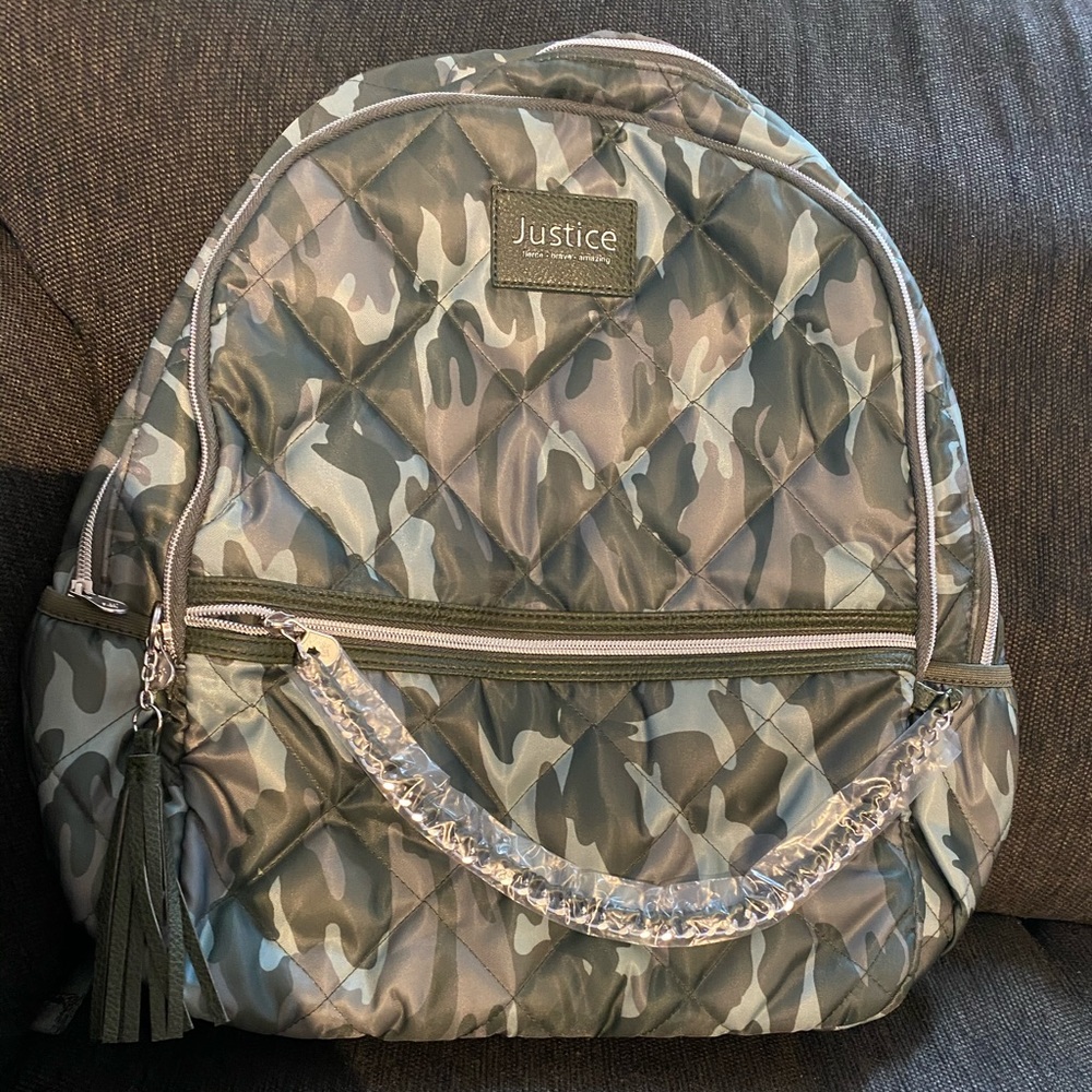 Justice backpack